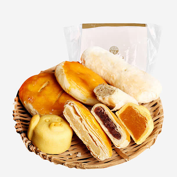 高清免摳老婆餅素材 設計創意與食品魅力的完美結合